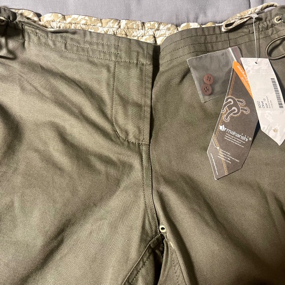 Maharishi Trinity Zax Olive Green Snocord Pants - Picture 1 of 12